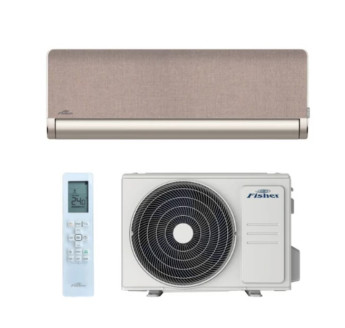 Fisher Art Arany szett - Aranybarna textil cserélhető előlappal 3.5 kW