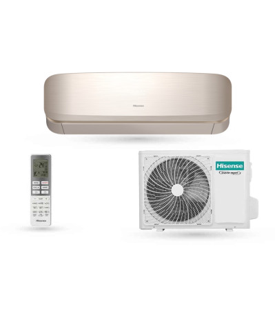 Hisense Fresh Air  split klíma szett 3.5 kW (arany)