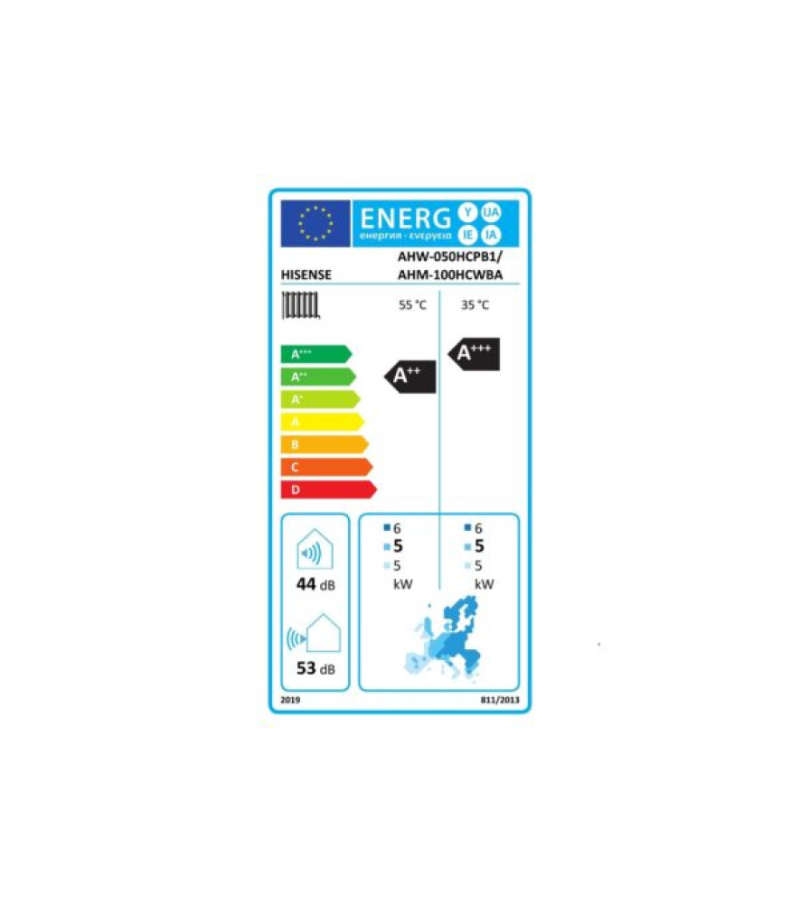 Hisense Hi-Therma II 8 kW hidro-split hőszivattyú szett (R290)