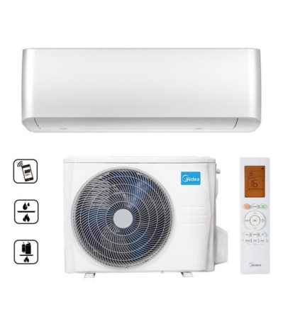 Midea Oasis Plus+ oldalfali split klíma szett 3.5 kW