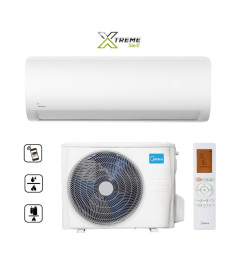 MBH 0,0% THM hitel -  Midea Xtreme Save oldalfali split klíma szett 5.3 kW