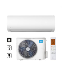 MBH 0,0% THM hitel - Midea Xtreme Save Pro oldalfali split klíma szett 3.5 kW