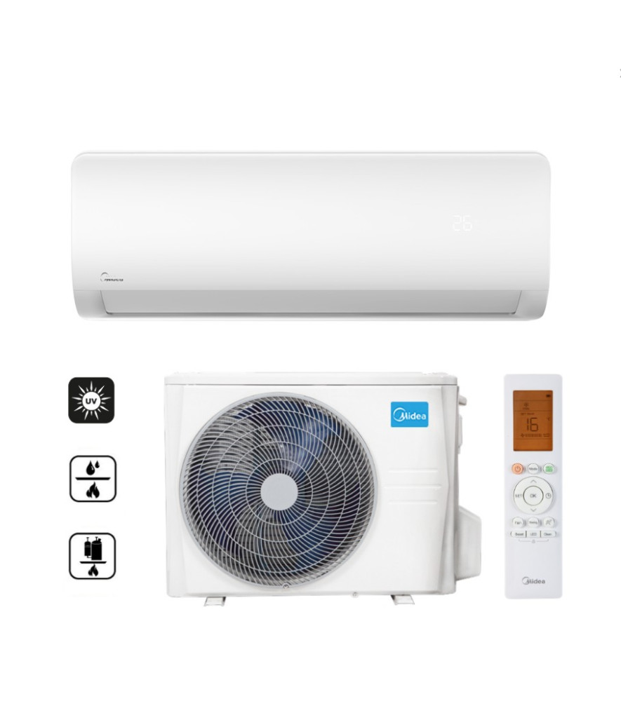 Midea Xtreme Save Pro oldalfali split klíma szett 3.5 kW