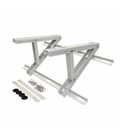 Klímatartó konzol tetőre 450 mm, állítható