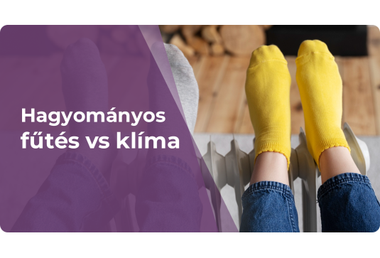 Fűtés klímával: Miért választják egyre többen a gáz helyett?